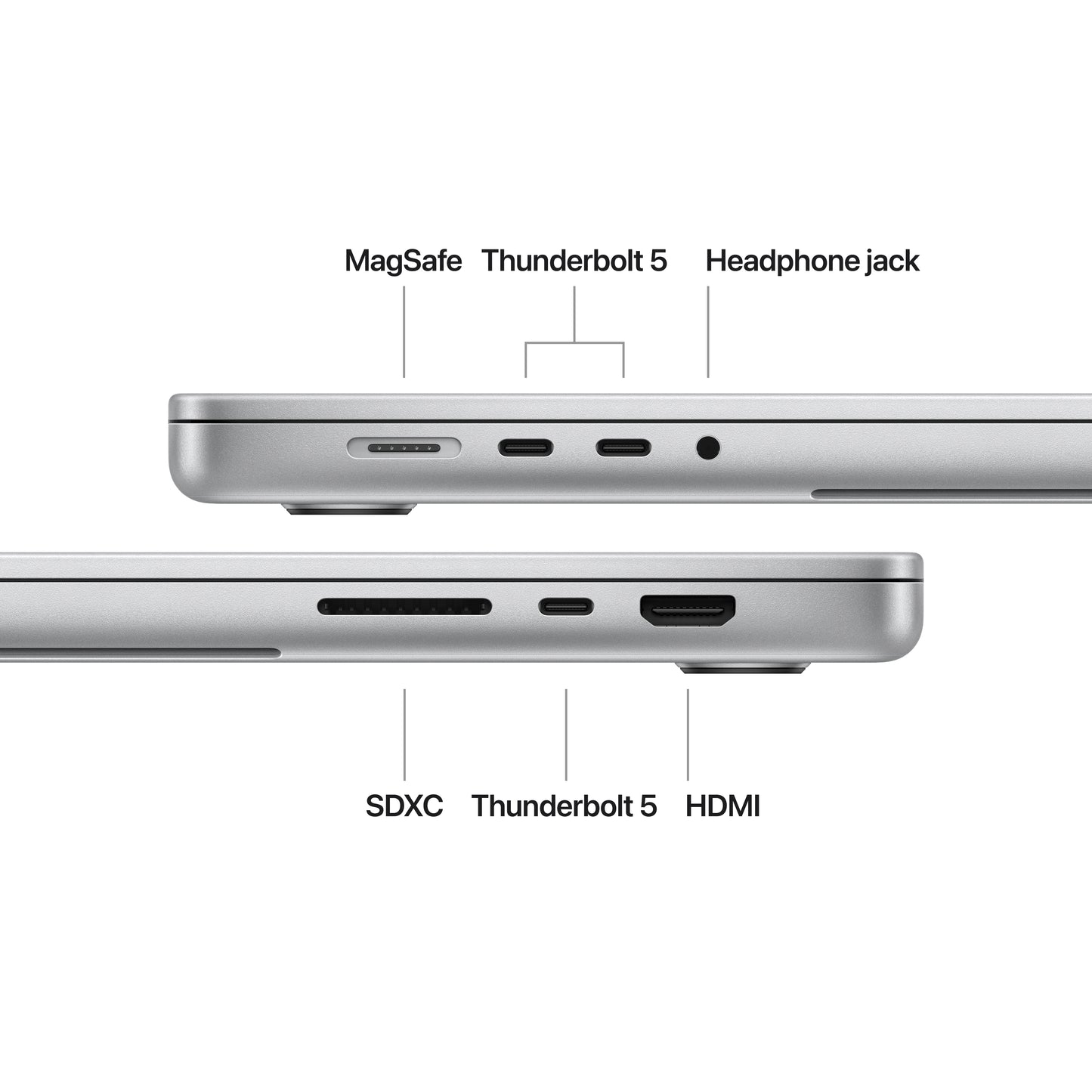 16-inch MacBook Pro M4 - Silver - Standard display