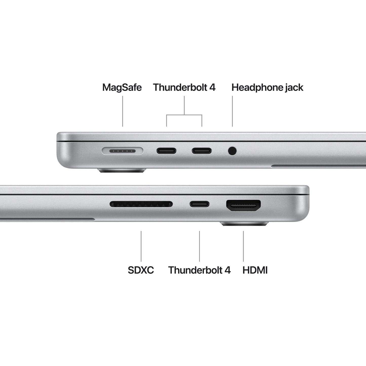 14-inch MacBook Pro M4 - Silver - Nano-texture display