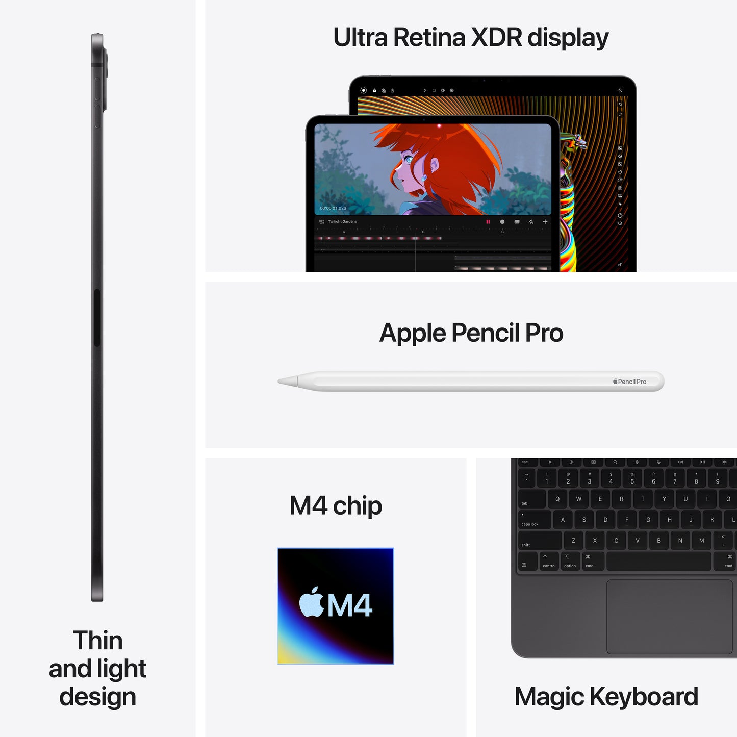 11-inch iPad Pro M4 - Space Black
